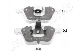 <strong>MAZDA Колодки торм,передн.3 2.3MPS 06-,Saab,Volvo JAPANPARTS PA-349AF (фото 1)</strong>