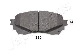MAZDA гальмівні колодки передн.Mazda 6 12- для Mazda JAPANPARTS PA-350AF фото товару
