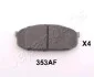 <strong>Гальмівні колодки передні MAZDA 323 2.0 V6 94-98 JAPANPARTS PA-353AF (фото 1)</strong>