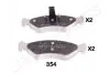 <strong>FORD Тормозные колодки передн.Fiesta IV,V,фургон 95-,Mazda 121 JAPANPARTS PA-354AF (фото 1)</strong>