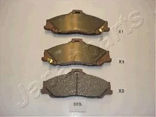 MAZDA гальмівні колодки передні B-serie,BT-50,Ford Ranger 1.8/3.0 96- для Ford, Mazda JAPANPARTS PA-373AF фото товару