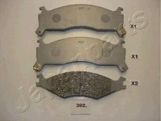<strong>KIA Тормозные колодки передн.Sportage 94- JAPANPARTS PA-392AF (фото 1)</strong>