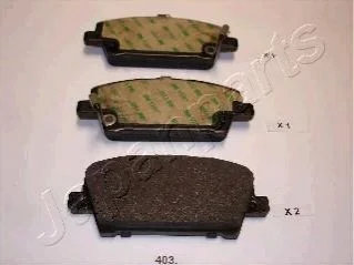 <strong>HONDA Тормозные колодки передн.Civic 06- JAPANPARTS PA-403AF (фото 1)</strong>