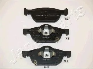 <strong>HONDA Колодки торм передн.Accord 08-,Civic 12- JAPANPARTS PA-407AF (фото 1)</strong>