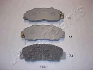 <strong>HONDA Тормозные колодки передн. Accord 93- JAPANPARTS PA-432AF (фото 1)</strong>
