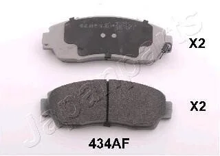 HONDA гальмівні колодки передн.CR-V IV 12- для JAPANPARTS PA-434AF фото товару