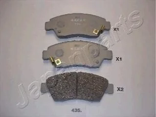 <strong>HONDA Тормозные колодки дисковые Civic 91- JAPANPARTS PA-435AF (фото 1)</strong>
