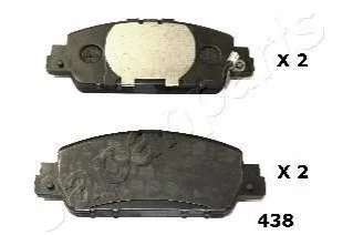 <strong>Тормозные колодки передн.дисковые HONDA HR-V (RU) 1.5 1.6I-DTEC 2015-, HONDA ACCORD IX JAPANPARTS PA-438AF (фото 1)</strong>