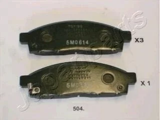 MITSUBISHI Тормозные колодки передн.L200 05 - для JAPANPARTS PA-504AF фото товару