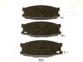 MITSUBISHI К-т тормозных колодок передних Canter для JAPANPARTS PA-507AF фото товара
