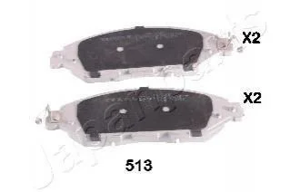 <strong>NISSAN Тормозные колодки передн.Murano 16-,Pathfinder IV 14- JAPANPARTS PA-513AF (фото 1)</strong>