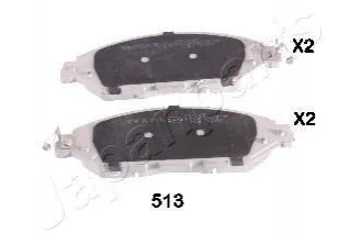 NISSAN Тормозные колодки передн.Murano 16-,Pathfinder IV 14- для JAPANPARTS PA-513AF фото товару