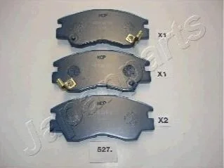 MITSUBISHI Тормозн.колодки передн.L200,L300,Pajero I,II для Mitsubishi JAPANPARTS PA-527AF фото товару