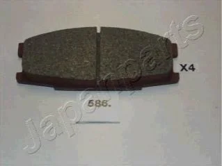 <strong>MITSUBISHI К-т тормозных колодок передних Canter JAPANPARTS PA-586AF (фото 1)</strong>