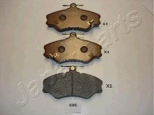 <strong>HYUNDAI Тормозн.колодки передн.H100 94- JAPANPARTS PA-595AF (фото 1)</strong>