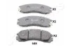 <strong>MITSUBISHI Тормозные колодки перед. Pajero 90-,L200/400, Galant, Lancer JAPANPARTS PA-599AF (фото 1)</strong>