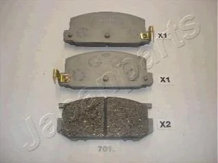 <strong>SUBARU колодки гальм. задн. Legacy, Impreza - 98 JAPANPARTS PA-701AF (фото 1)</strong>
