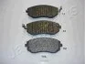 <strong>SUBARU Тормозные колодки передние Forester(SG) 2.0,2.0S 02- Impreza,Legacy JAPANPARTS PA-706AF (фото 1)</strong>