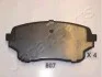 <strong>SUZUKI Тормозные колодки пер. Grand Vitara 1.9d 2.0HDI 01- JAPANPARTS PA-807AF (фото 1)</strong>