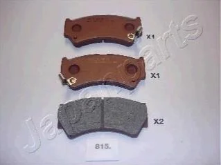 <strong>NISSAN Тормозные колодки передн. Almera,Suzuki Baleno 95- JAPANPARTS PA-815AF (фото 1)</strong>
