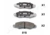 <strong>SUZUKI Тормозные колодки передн. Swift 98- JAPANPARTS PA-818AF (фото 1)</strong>