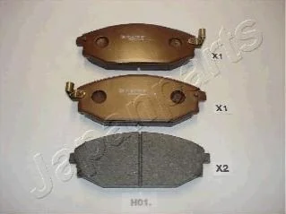 <strong>HYUNDAI Тормозные колодки передн.Galloper 98- JAPANPARTS PA-H01AF (фото 1)</strong>