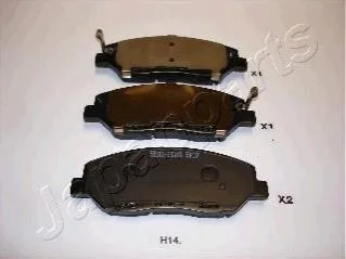<strong>HYUNDAI Тормозные колодки передн.Santa Fe, KIA Carnival JAPANPARTS PA-H14AF (фото 1)</strong>