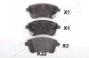 <strong>KIA Тормозные колодки передн.Venga 10- JAPANPARTS PA-K22AF (фото 1)</strong>