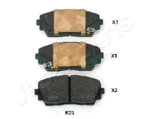 KIA Тормозные колодки передн. Picanto 1,0 11- для JAPANPARTS PA-K23AF фото товара