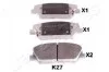 <strong>KIA Тормозн.колодки передн. Ceed,Cerato 13-, Carens 1,7CRDi 13-,Hyundai i30,Grandeur JAPANPARTS PA-K27AF (фото 1)</strong>