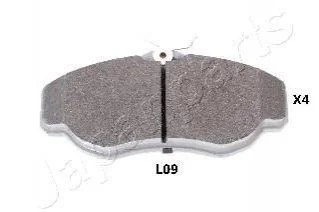Колодки гальмівні дискові LAND ROVER перед. RANGE для Land Rover JAPANPARTS PA-L09AF фото товару