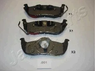 <strong>JEEP Тормозные колодки задн.Grand Cherokee 05- JAPANPARTS PP-001AF (фото 1)</strong>