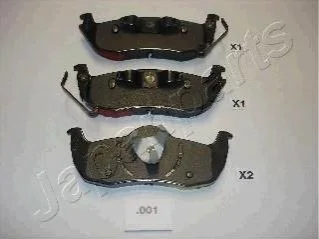 JEEP Тормозные колодки задн.Grand Cherokee 05- для JAPANPARTS PP-001AF фото товару