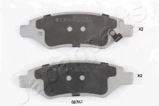 <strong>CHEVROLET Колодки торм. пер. Camaro, CADILLAC SRX, CTS JAPANPARTS PP-007AF (фото 1)</strong>