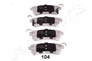 INFINITI Колодки торм. пер. QX56 5,6 10- для Nissan, Infiniti JAPANPARTS PP-104AF фото товару