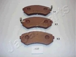 NISSAN Тормозные колодки передн.Almera -00, Patrol 2,8/3,0 97-. для JAPANPARTS PP-137AF фото товара