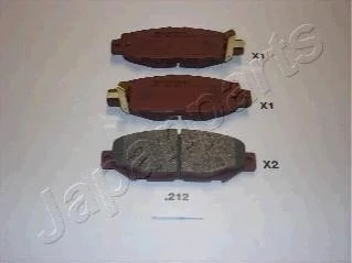 <strong>TOYOTA Тормозные колодки задн.Lexus GS300 93- JAPANPARTS PP-212AF (фото 1)</strong>