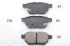 <strong>TOYOTA Тормозные колодки задн. Auris 07- JAPANPARTS PP-214AF (фото 1)</strong>