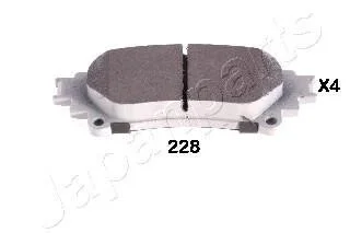 TOYOTA гальмівні колодки задн. Lexus IS 13-,RX 09-,Prius 12- для Lexus JAPANPARTS PP-228AF фото товару