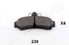 <strong>TOYOTA Тормозные колодки задн.Camry 2.5/3.5 11- JAPANPARTS PP-230AF (фото 1)</strong>