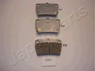 <strong>TOYOTA Колодки тормозные задние RAV4 1,8/2,0/2,0D 2000- JAPANPARTS PP-256AF (фото 1)</strong>