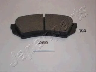 <strong>TOYOTA Тормозные колодки задн.Land Cruiser 98- JAPANPARTS PP-259AF (фото 1)</strong>