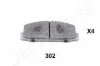 <strong>MAZDA Тормозные колодки задн 323,626, RX-7 JAPANPARTS PP-302AF (фото 2)</strong>
