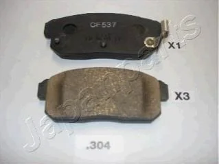 <strong>SUZUKI Тормозные колодки задн.Ignis,Mazda RX8 JAPANPARTS PP-304AF (фото 1)</strong>