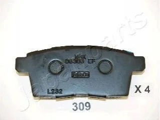 <strong>MAZDA Колодки торм.задн.CX-7/9 JAPANPARTS PP-309AF (фото 1)</strong>