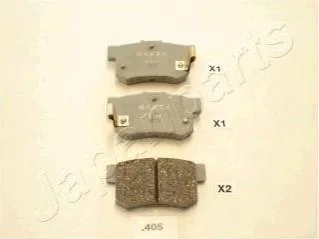 <strong>Гальмівні колодки PP405AF JAPANPARTS PP-405AF (фото 1)</strong>