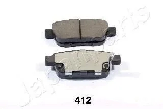 <strong>HONDA колодки гальм. задн. RIDGELINE (YK) 3.5 4x4 JAPANPARTS PP-412AF (фото 1)</strong>