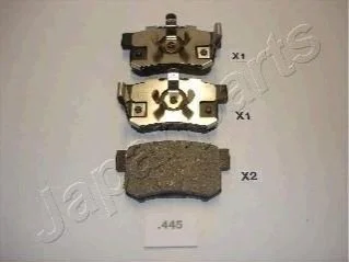 HONDA Тормозные колодки задн.Accord 2.2/2.4 08-,CR-V II 01- для JAPANPARTS PP-445AF фото товару