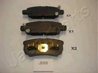 Гальмівні колодки дискові для JAPANPARTS PP-508AF фото товару