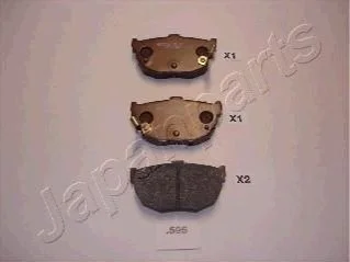 <strong>KIA колодки гальмівні задні дискові Cerato,Hyundai JAPANPARTS PP-595AF (фото 1)</strong>